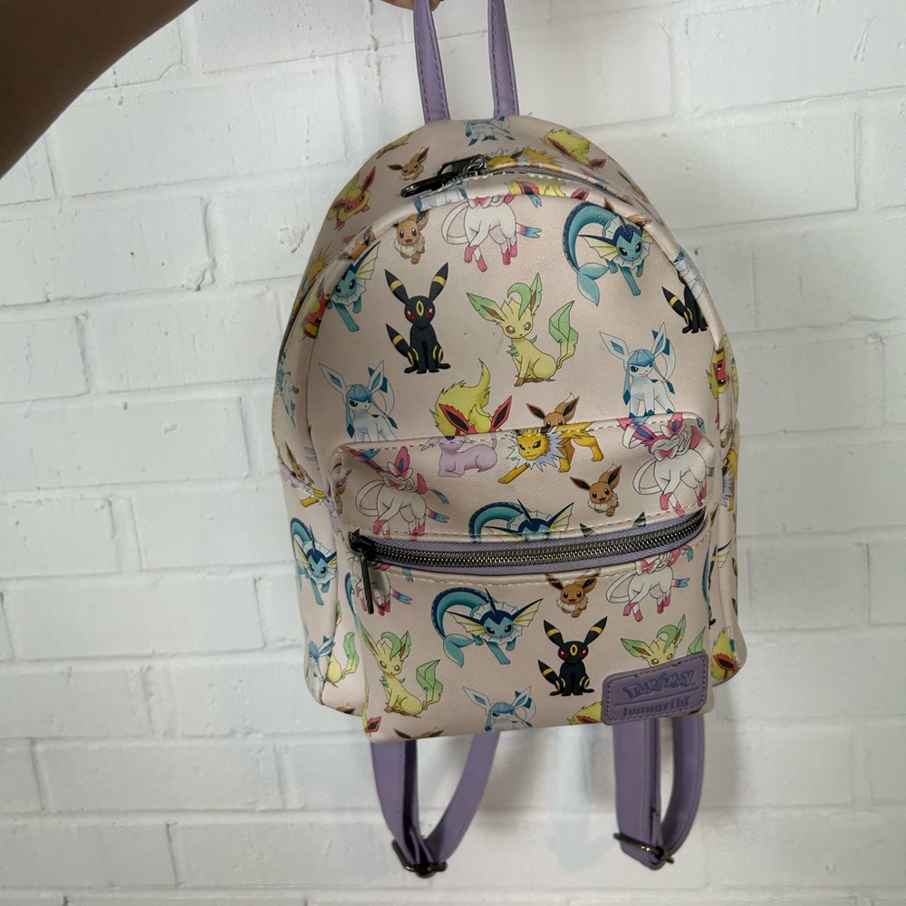 Loungefly Pokémon Eevee Evolution Backpack - Picture 2 of 6